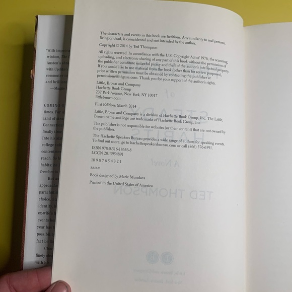 Ted Thompson “The Land Of Steady Habits” - Picture 7 of 7